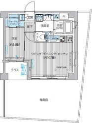 シティカレント目黒学芸大学の物件間取画像